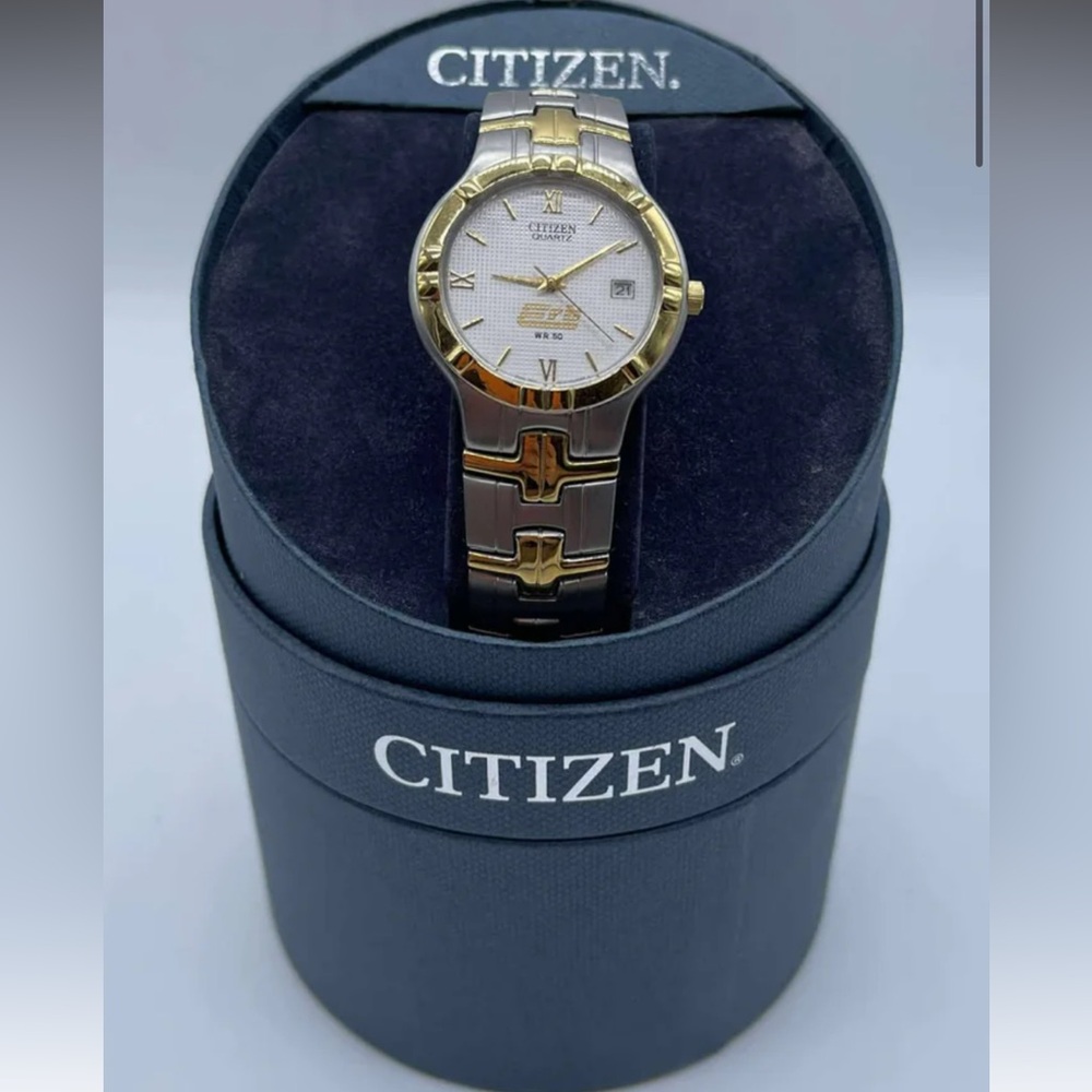 Citizen Women's Two-Tone Gold and Silver Bracelet Watch
